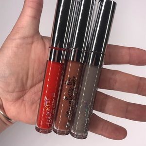 SET OF 3 Colourpop Crème Ultra Glossy Lipgloss